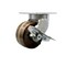 Service Caster 6'' Extra Heavy Duty High Temp Phenolic Wheel Swivel Caster with Brake CRAN-SCC-KP92S630-PHRHT-SLB - alternate 1